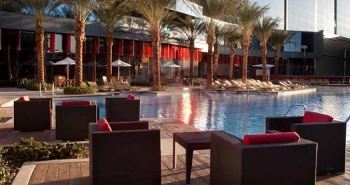 Elara Hilton Grand Vacations Hotel Center Strip extérieur