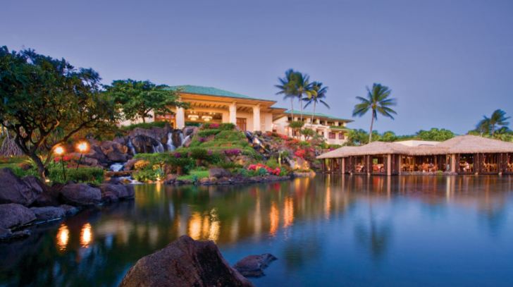 Grand Hyatt Kauai plage