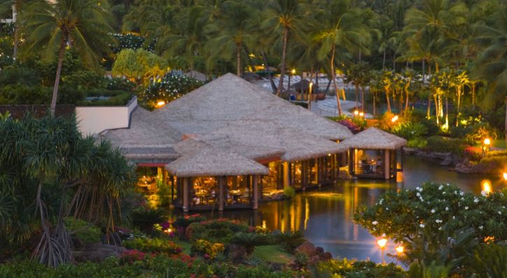 Grand Hyatt Kauai plage