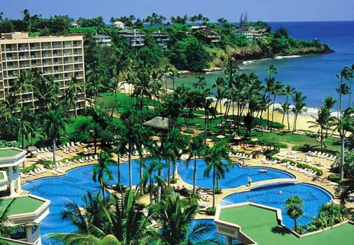 Kauai Marriott Resort On Kalapaki Beach pool 