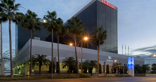 Hilton Lax Airport exterior