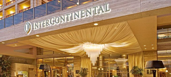 Intercontinental Los Angeles Century City entrée