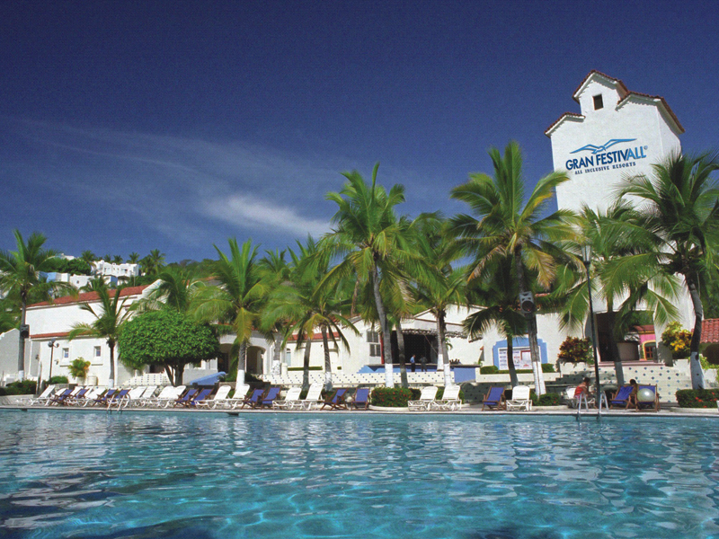 Hotel Gran Festivall vue plage aérienne