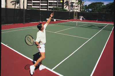 Outrigger Royal Kahana Resort tennis court