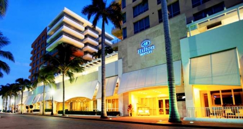 Hilton Bentley South Beach exterior