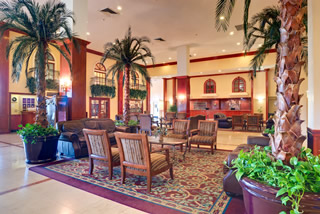 Marco Polo Beach Resort Ramada Plaza lobby