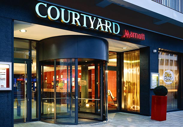 Courtyard Mariott exterior