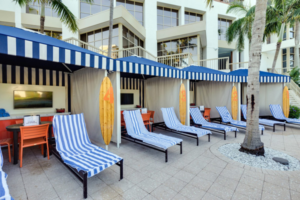 Naples Grande Beach Resort exterior aerial