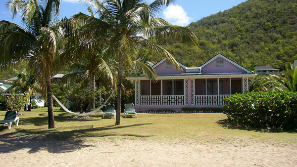 Oualie Beach Resort beach sunset