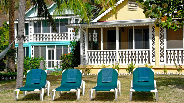 Oualie Beach Resort coucher du soleil a la plage