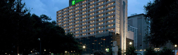 Holiday inn Superdome exterior