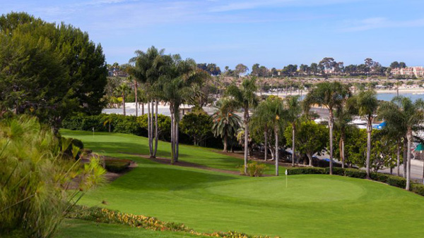 Hyatt Regency Newport Beach exterior aerial