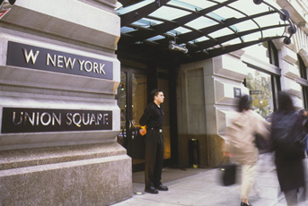 W Union Square entrance