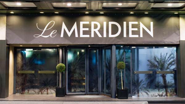 Le Meridien entrance