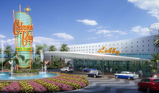 Cabana Bay Beach Resort entrance