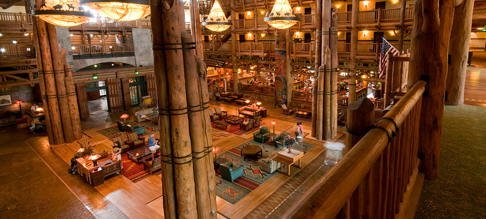 Disneys Wilderness Lodge lobby