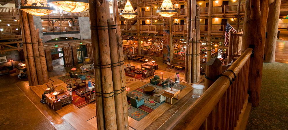 Disneys Wilderness Lodge hall d'entrée