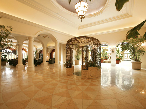 Loews Portofino Bay Hotel At Universal lobby