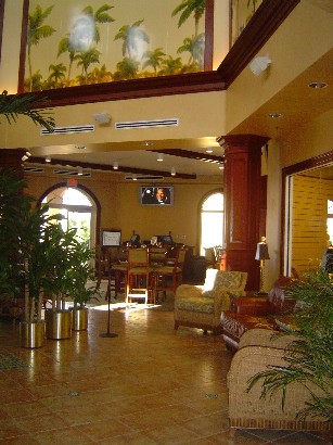 Regal Palms Resort reception