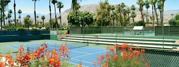 Omni Rancho Las Palmas extérieur le soir