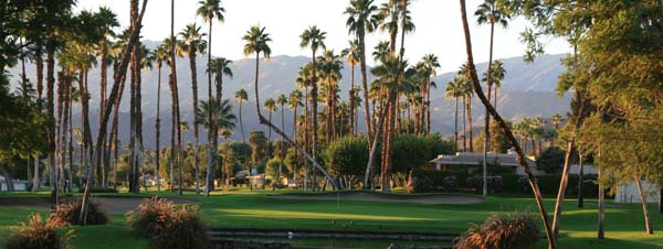 Omni Rancho Las Palmas extérieur le soir