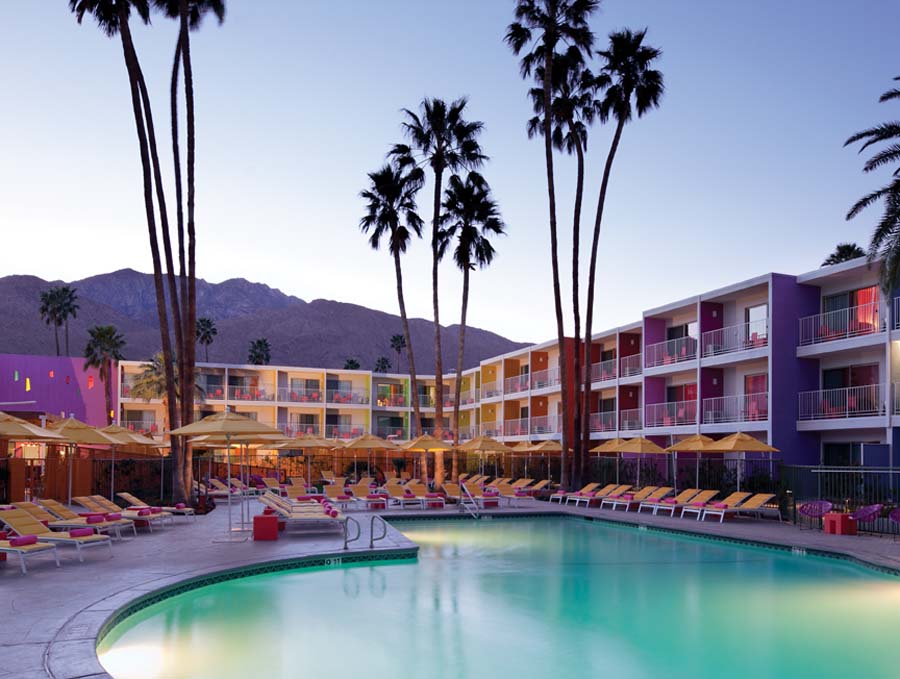 The Saguaro Palm Springs piscine