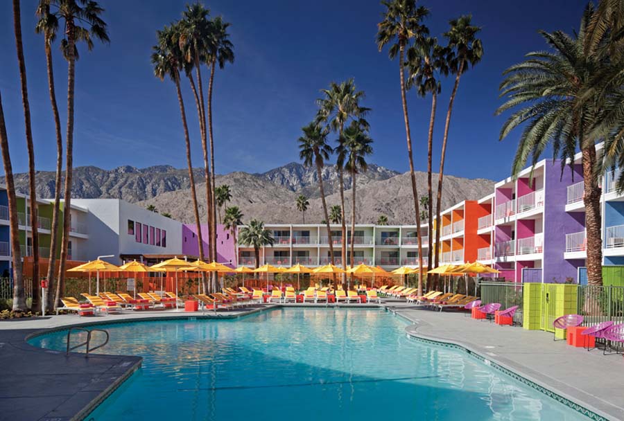 The Saguaro Palm Springs pool