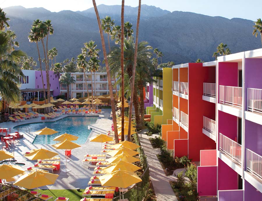 The Saguaro Palm Springs pool