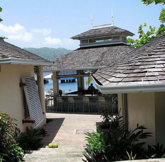 Goblin Hill Villas exterior aerial