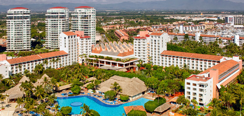 Melia Puerto Vallarta exterior aerial