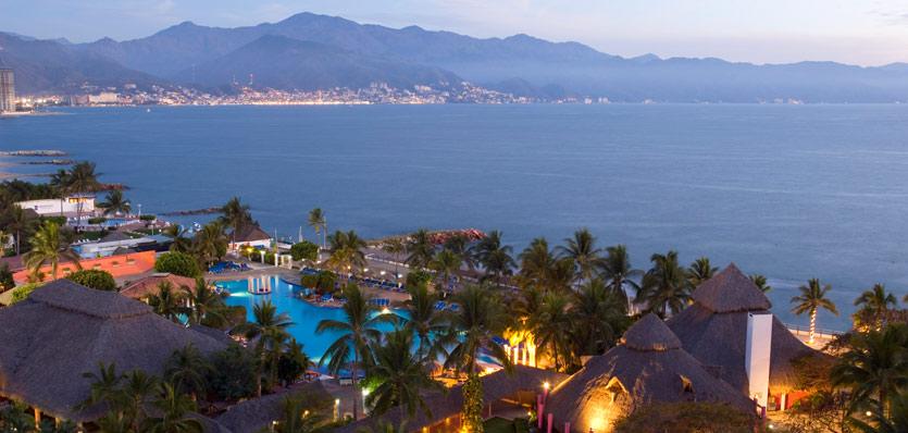 Melia Puerto Vallarta exterior aerial