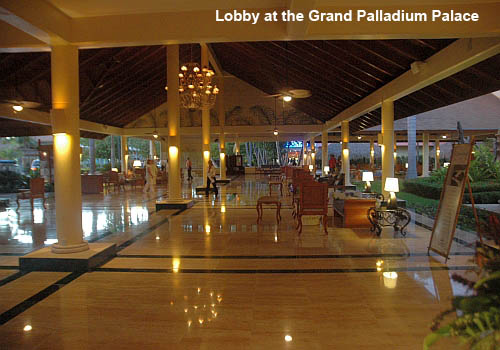 Grand Palladium Bavaro entrée