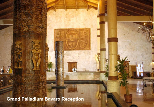 Grand Palladium Bavaro entrée