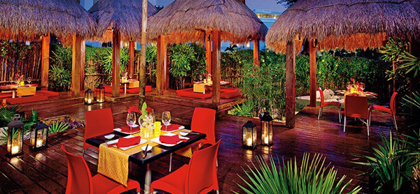 Dreams Riviera Cancun extérieur aérienne