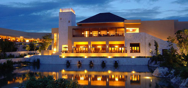 Fairmont Mayakoba extérieur aérienne