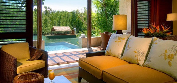 Fairmont Mayakoba extérieur aérienne