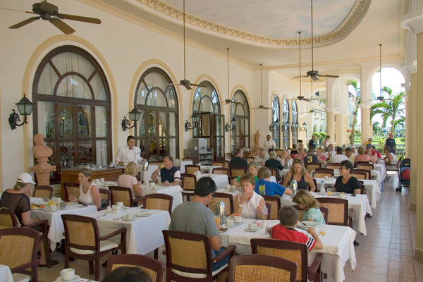 Riu Palace Mexico terrasse