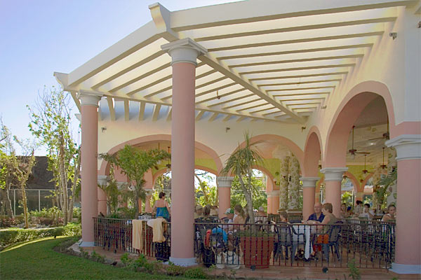 Riu Palace Mexico terrasse