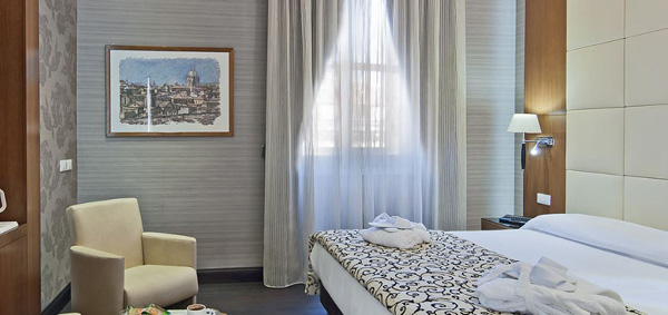 Hotel Gioberti Rome chambre