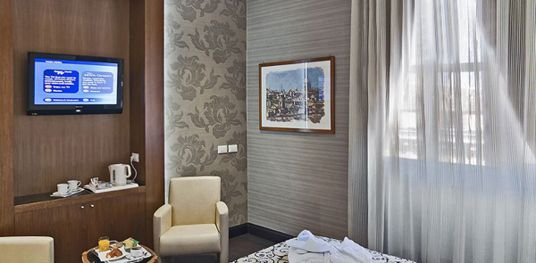 Hotel Gioberti Rome chambre