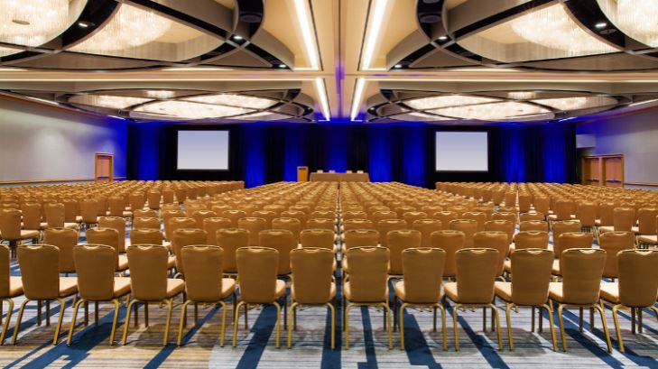 Hyatt Regency Financial District extérieur le soir