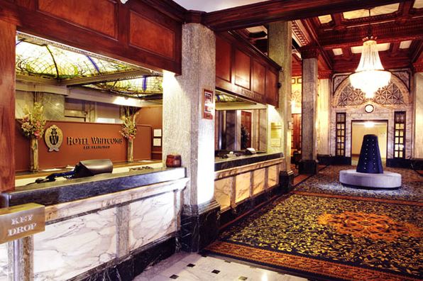 Hotel Whitcomb entrance