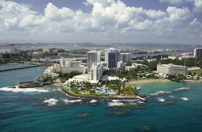 Caribe Hilton piscine