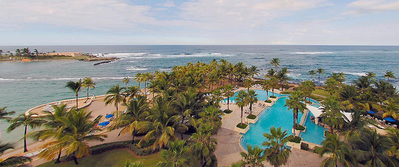 Caribe Hilton pool