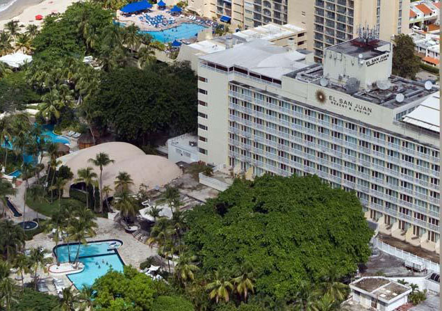 El San Juan Hotel exterior