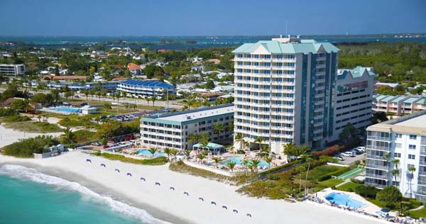 Lido Beach Resort exterior aerial