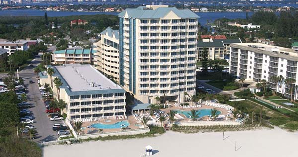 Lido Beach Resort exterior aerial