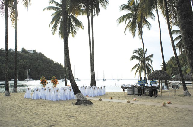 Capella Marigot Bay Hotel extérieur aérienne