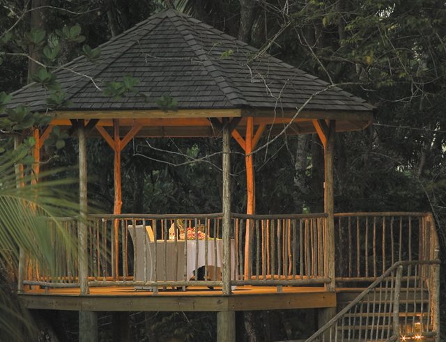 Capella Marigot Bay Hotel exterior aerial