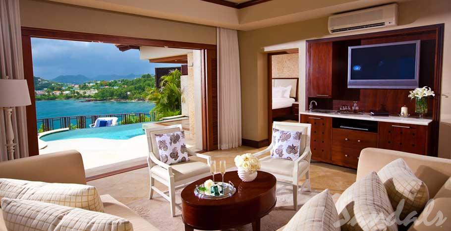 Sandals Regency La Toc Spa And Beach plage